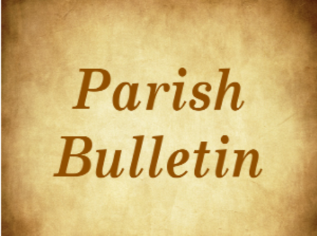 Parish Bulletin Button